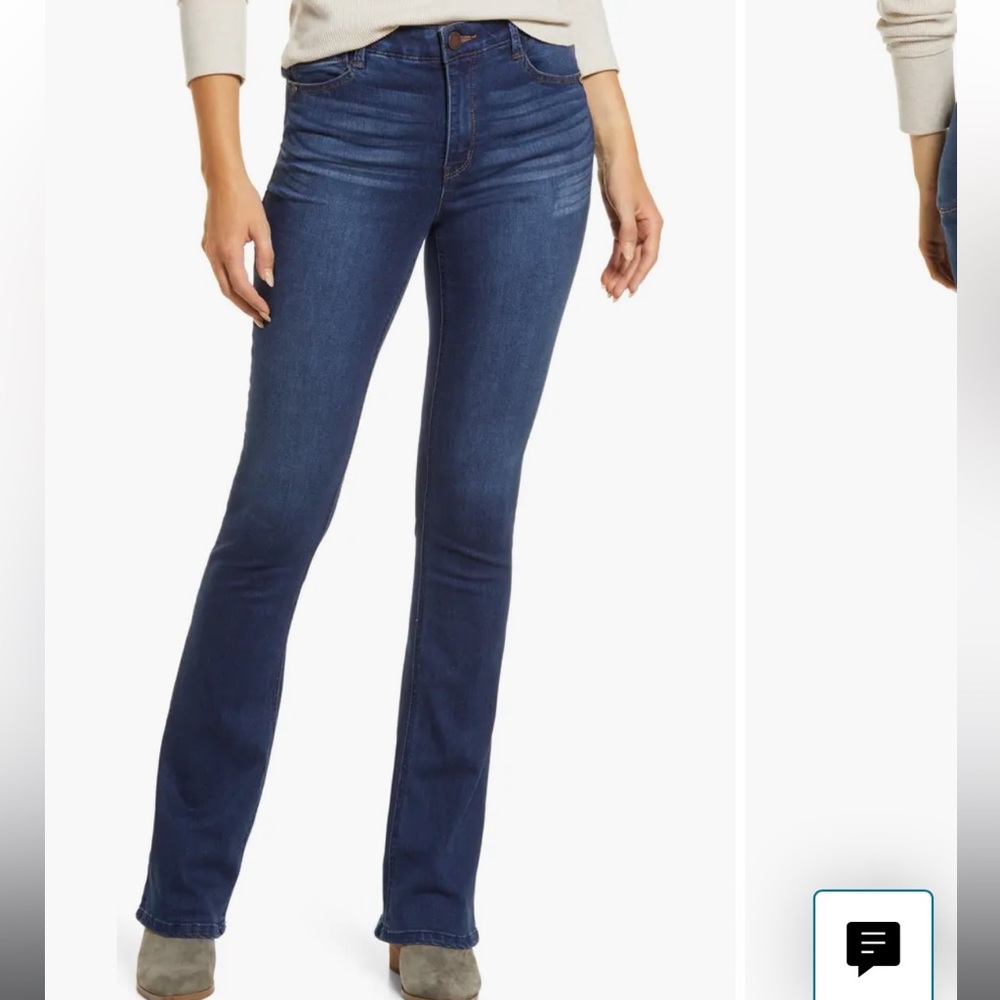 Wit & Wisdom Ab'Solution Brittany High Waist Itty Bitty Bootcut Jeans